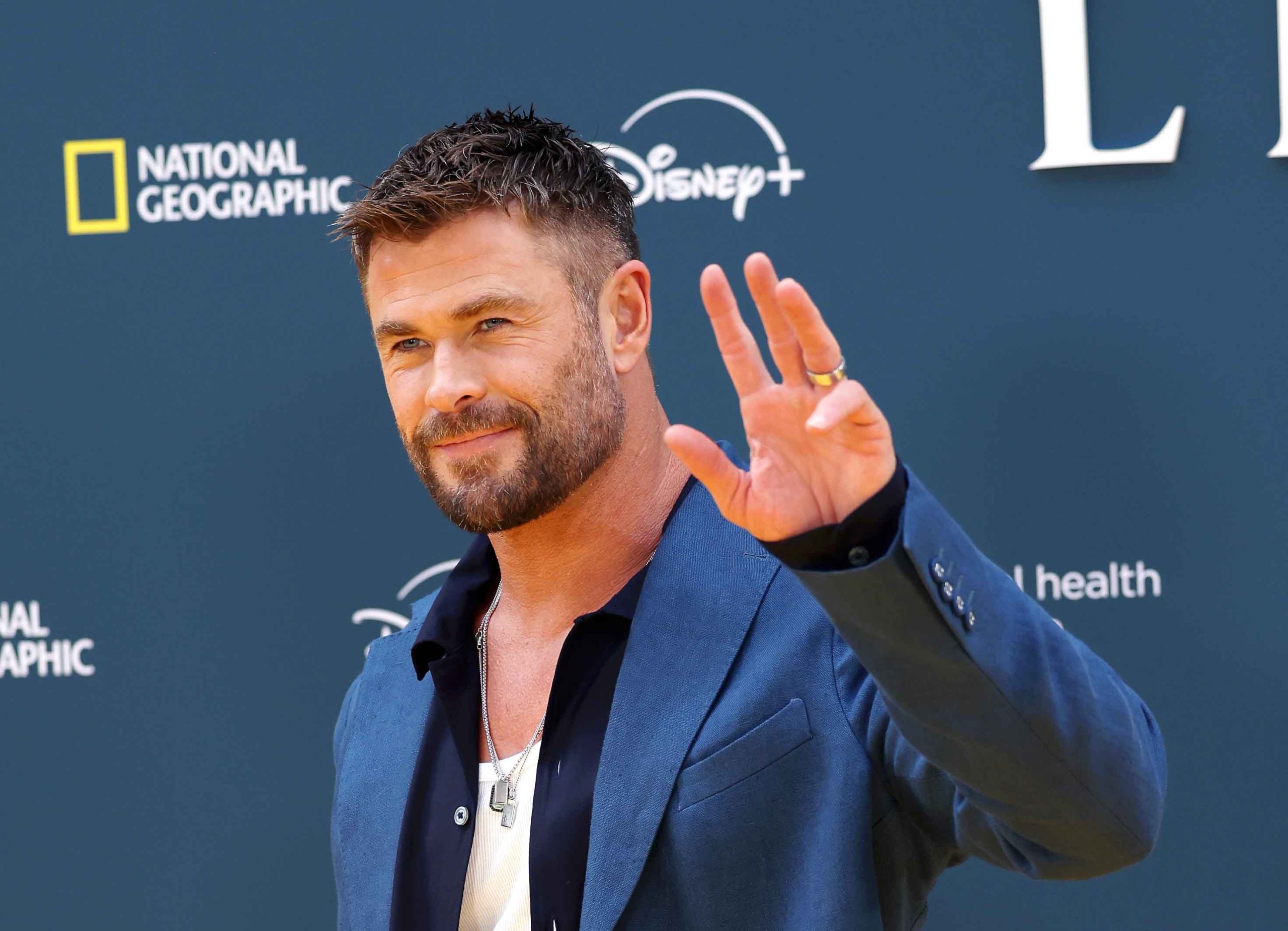 O Chris Hemsworth στην πρεμιέρα της ταινίας "Limitless: Live Better Now" στο Ηνωμένο Βασίλειο στο Odeon Luxe Leicester Square στις 17 Ιουλίου 2025 στο Λονδίνο.