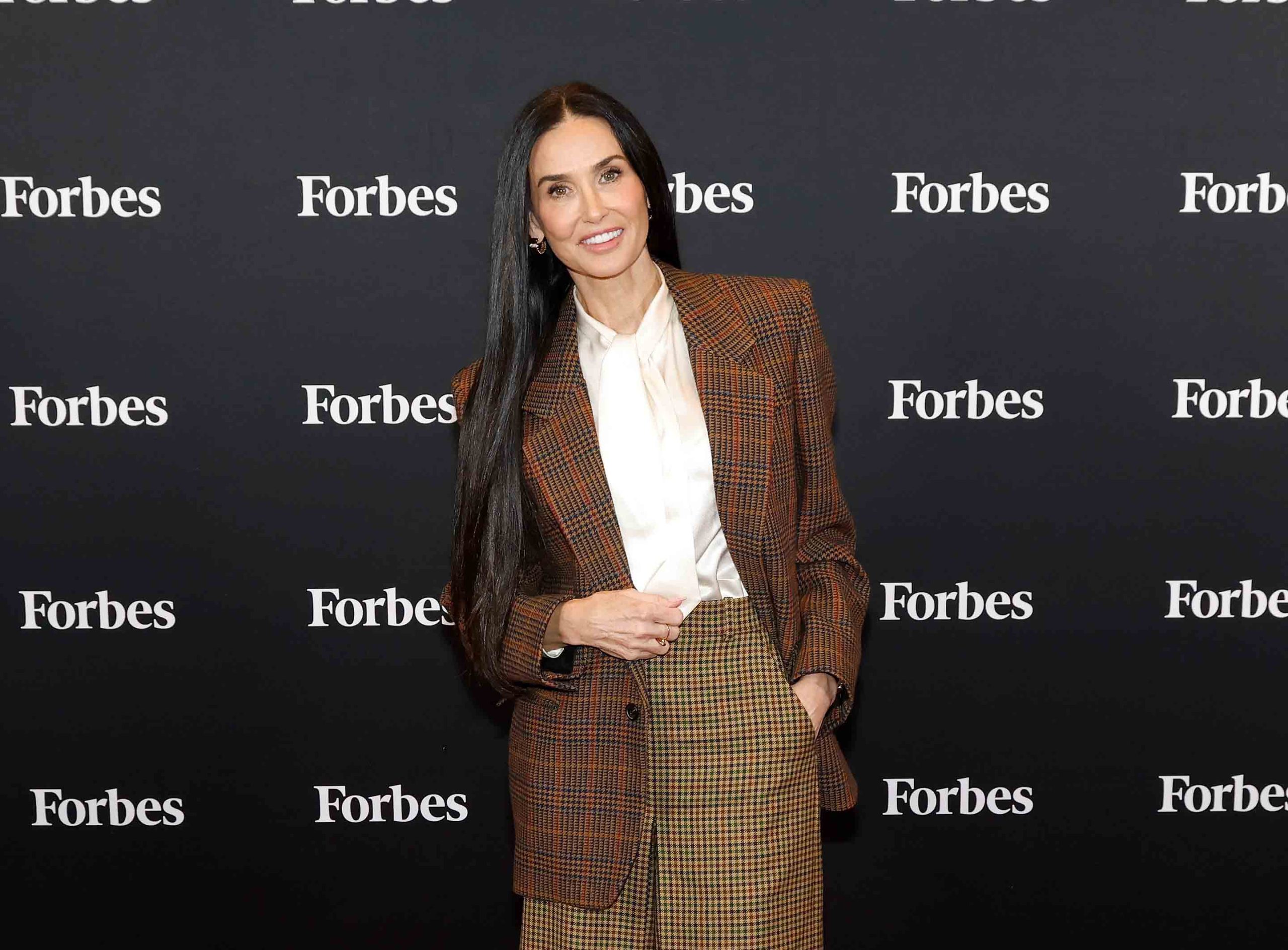 H Demi Moore στη Σύνοδο Κορυφής Γυναικών Forbes Power 2025 στο Jazz at Lincoln Center στις 10 Σεπτεμβρίου 2025 στη Νέα Υόρκη.