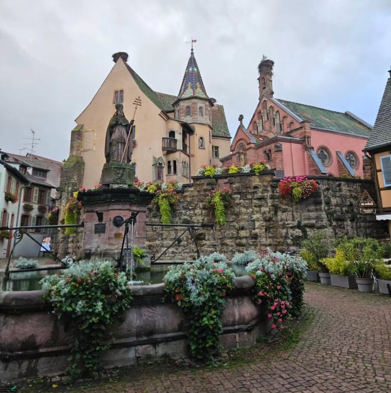 Το χωριό Eguisheim στη Γαλλία