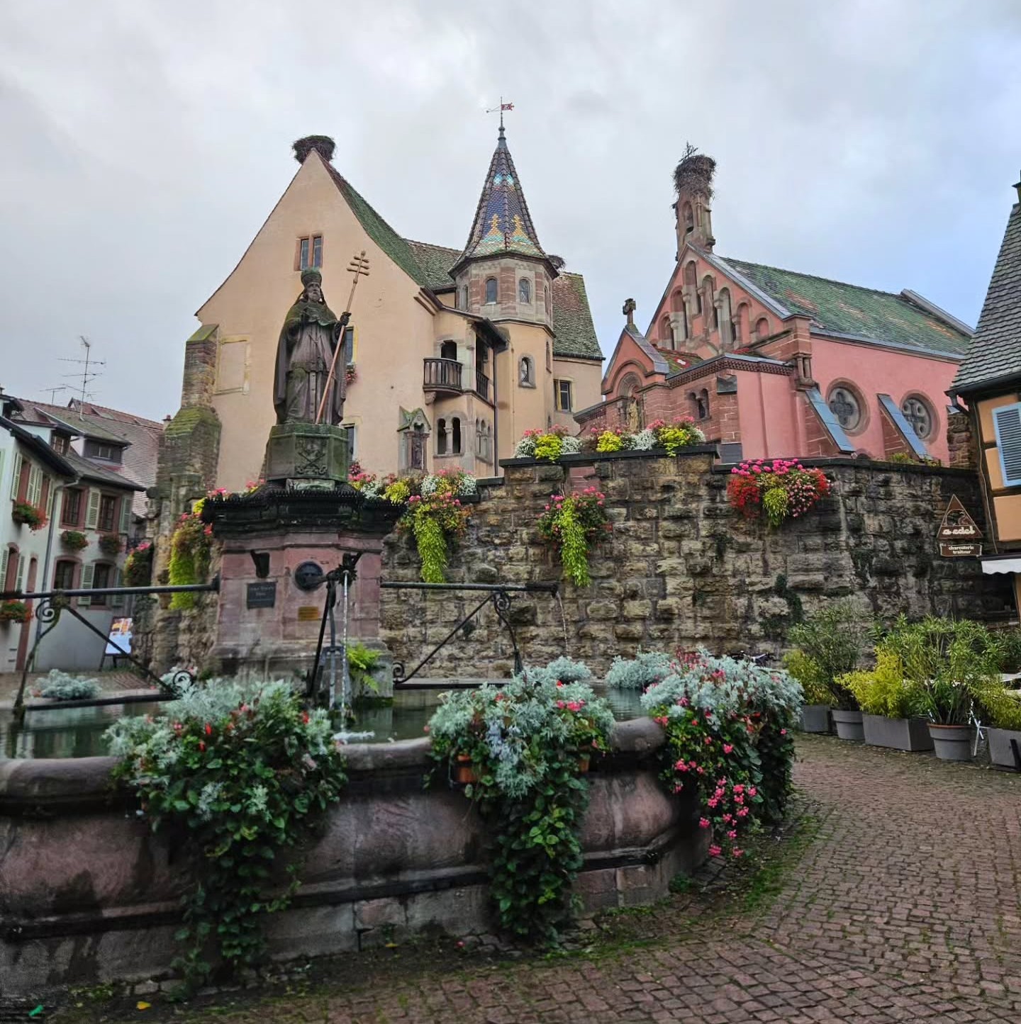 Το χωριό Eguisheim στη Γαλλία