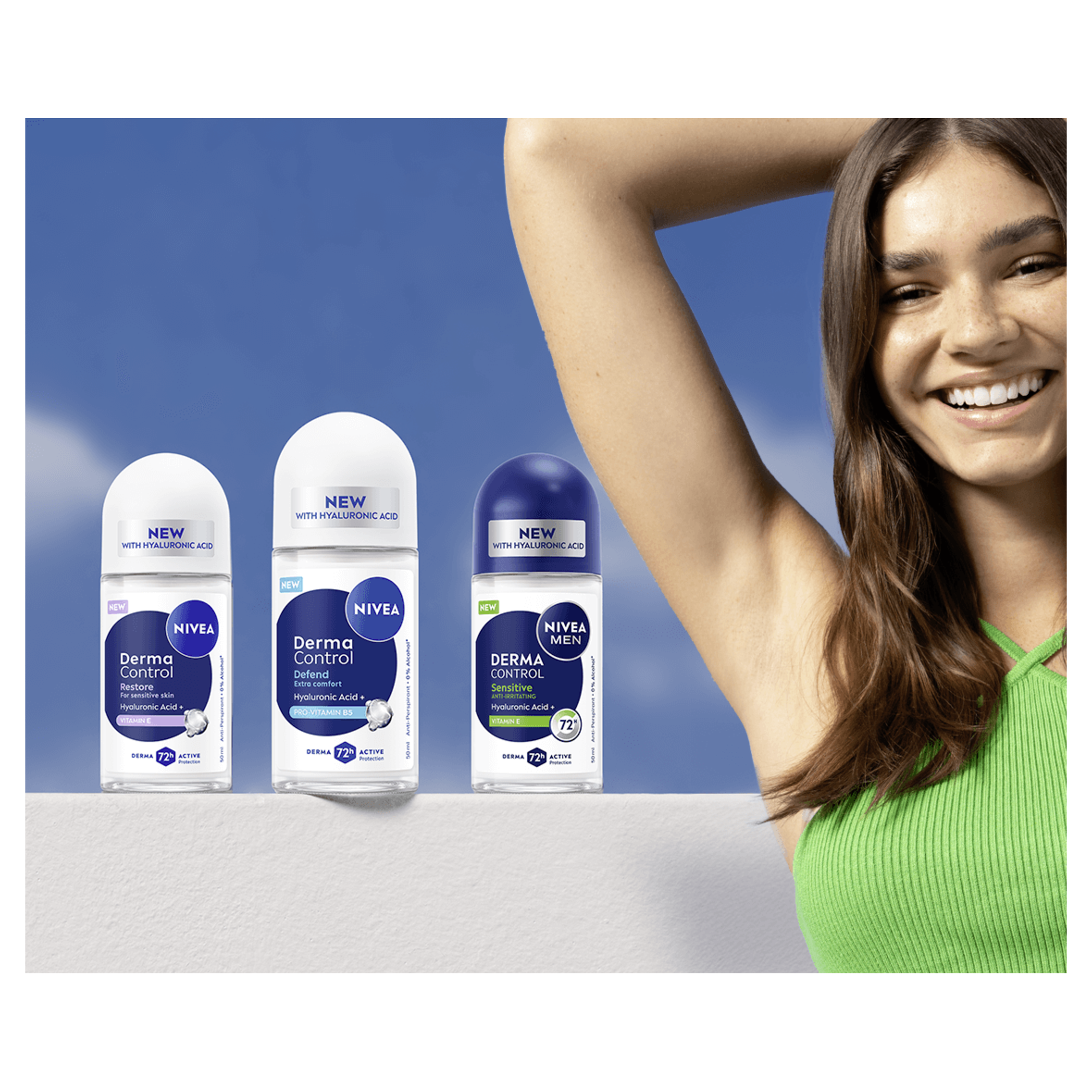 NIVEA derma deo αποσμητικά