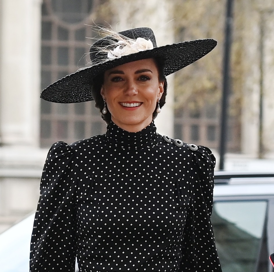 H Kate Middleton στο ετήσιο μνημόσυνο για τον πρίγκιπα Φίλιππο στο Αββαείο του Ουέστμινστερ, 29 Μαρτίου 2022
