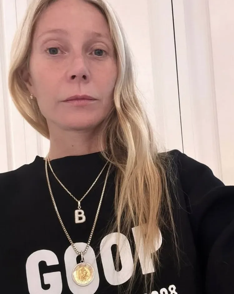 Gwyneth Paltrow: selfie χωρίς ίχνος μακιγιάζ