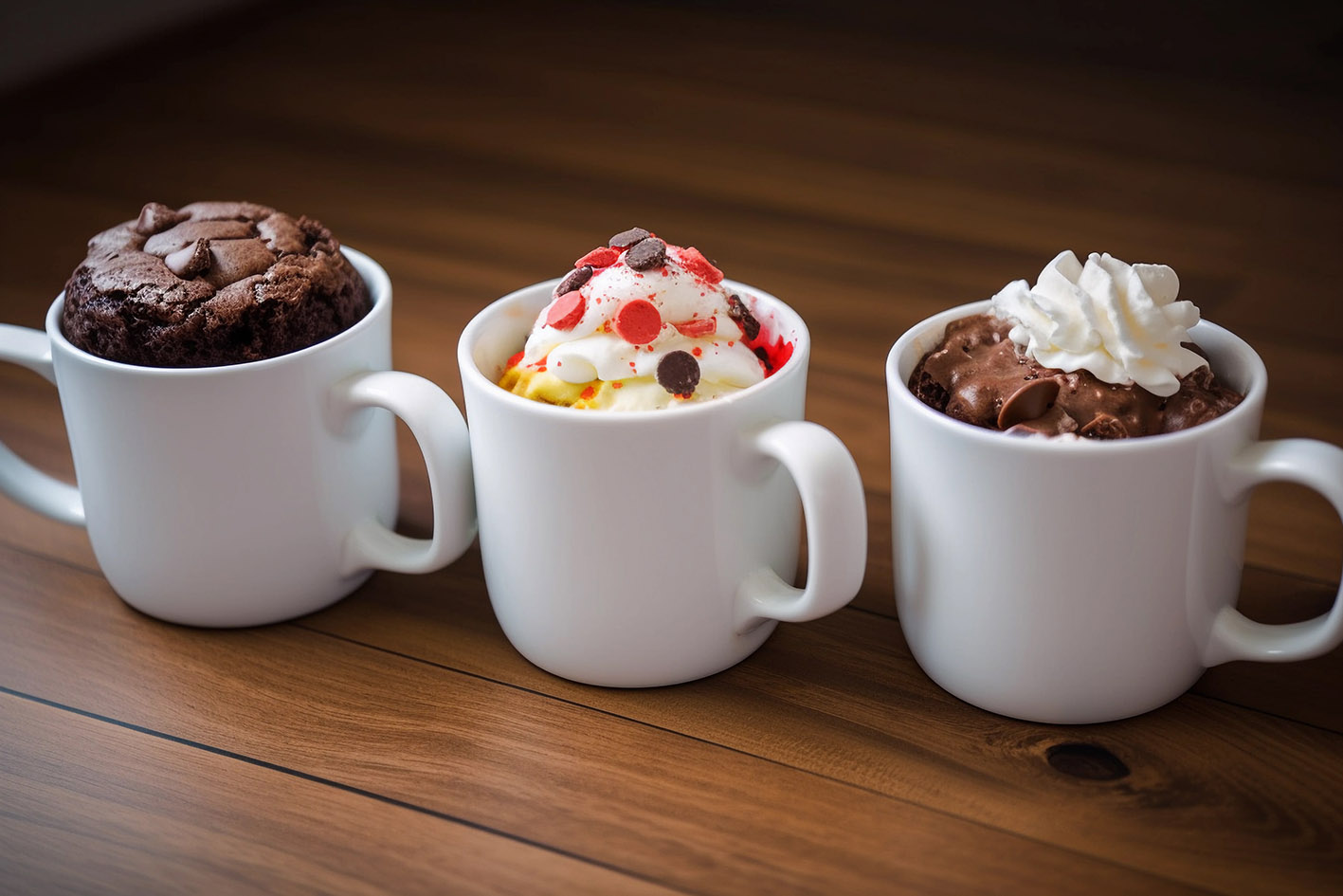 Μικρά κεκάκια μέσα σε φλυτζάνι