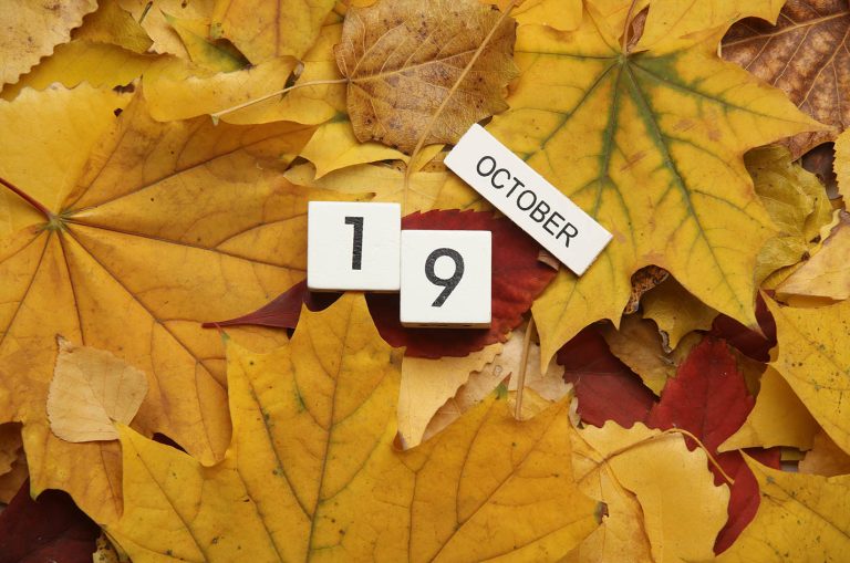 Ημερολόγιο - Οκτώβριος 19