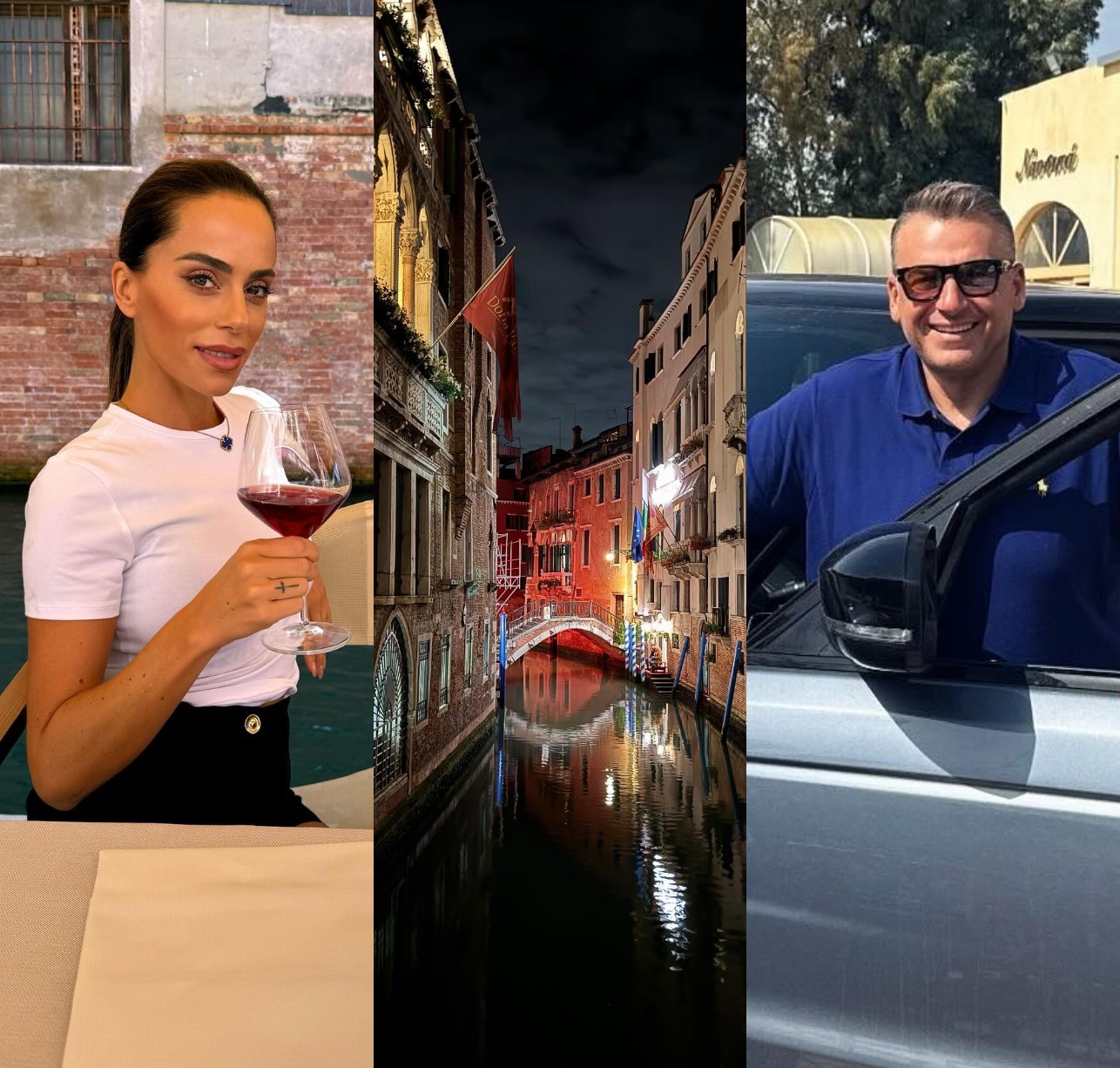 Λιάγκας και Αντωνά στη Βενετία