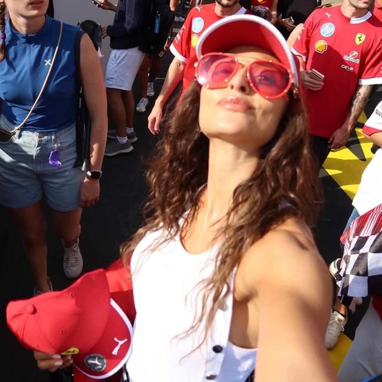 Η Ναυσικά παναγιωτακοπούλου στη Μόντσα για το Grand Prix της F1