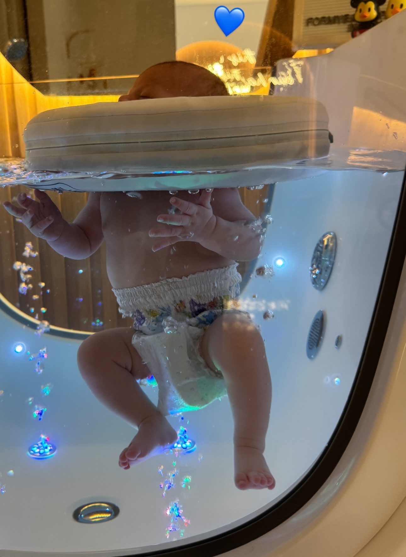 Το μωράκι της Δώρας Παντέλη για baby spa