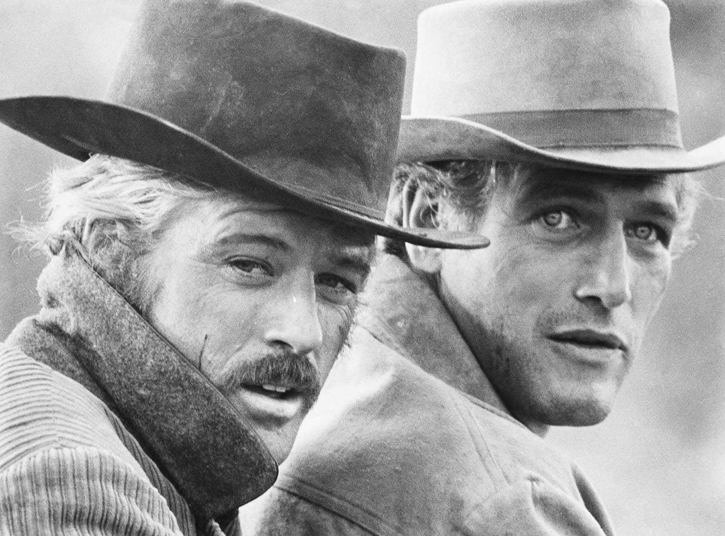 O Robert Redford και ο Paul Newman στο γουέστερν του1969 Butch Cassidy and the Sundance Kid.