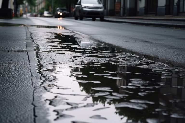 Βρεγμένη άσφαλτος
