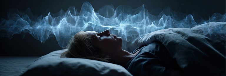 Γυναίκα κοιμάται και ονειρεύεται