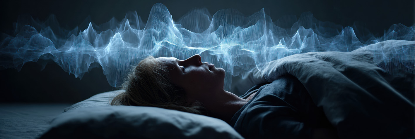 Γυναίκα κοιμάται και ονειρεύεται