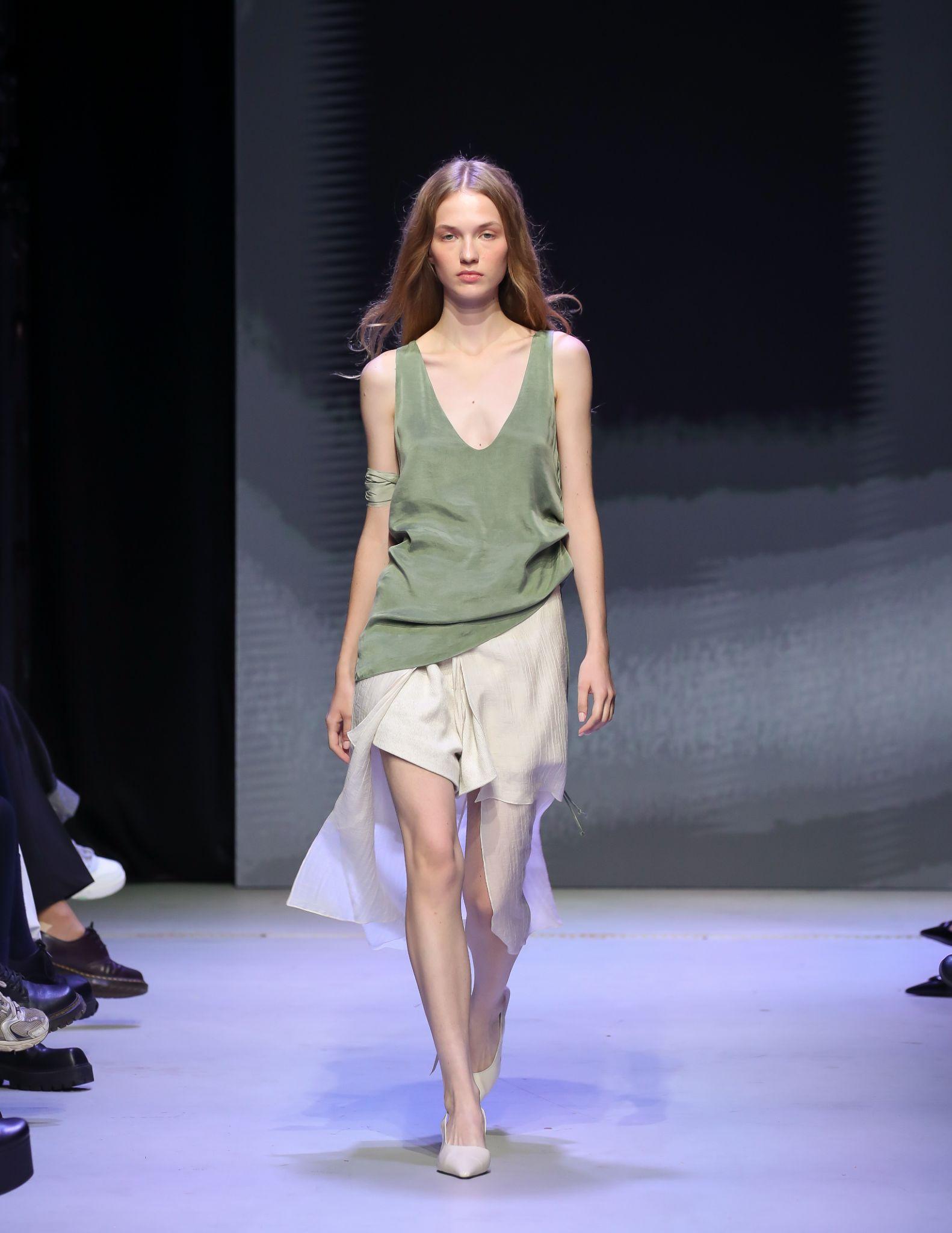 μοντέλο σε πασαρέλα