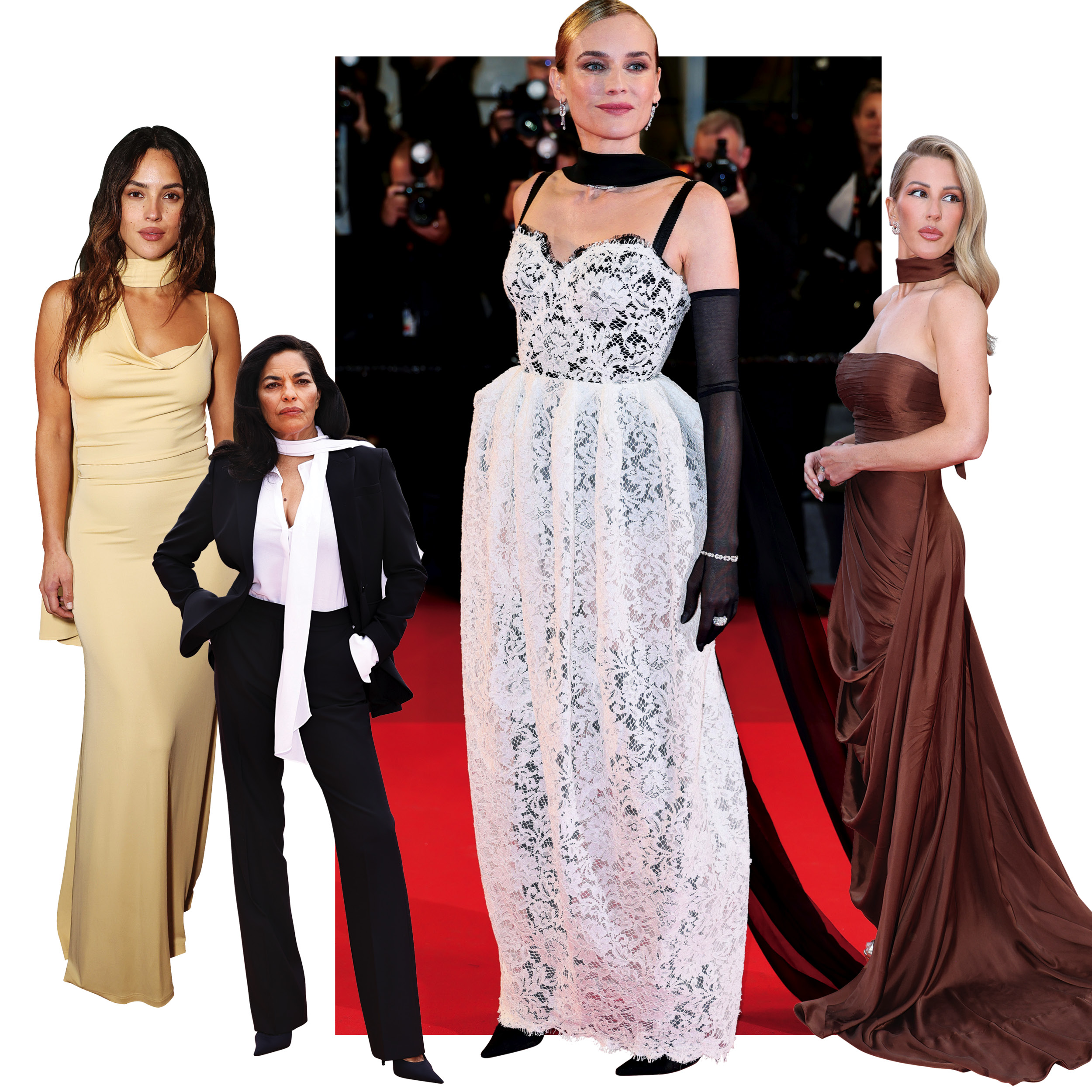 celebrities με μαντήλι