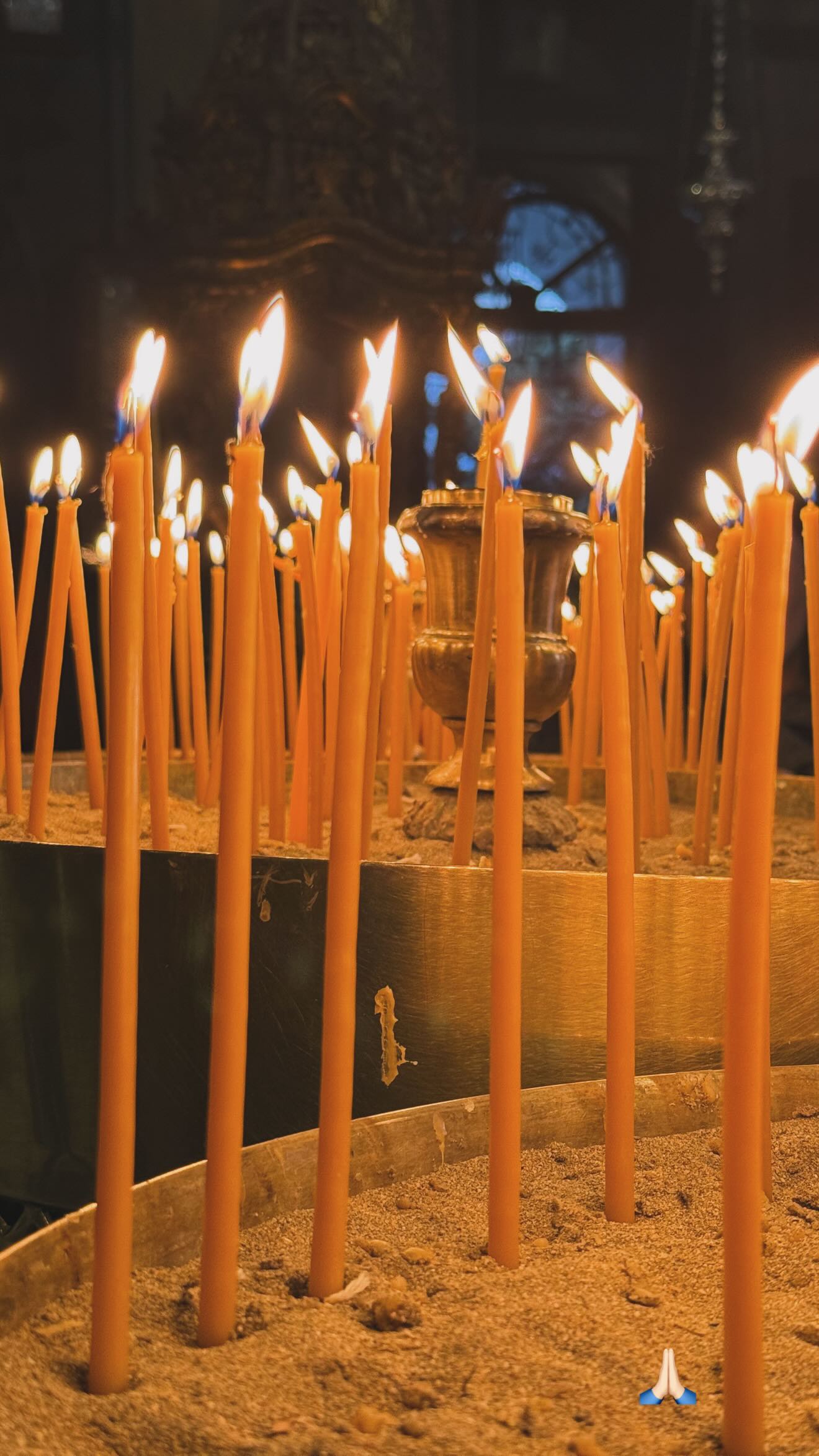 κεριά σε εκκλησία