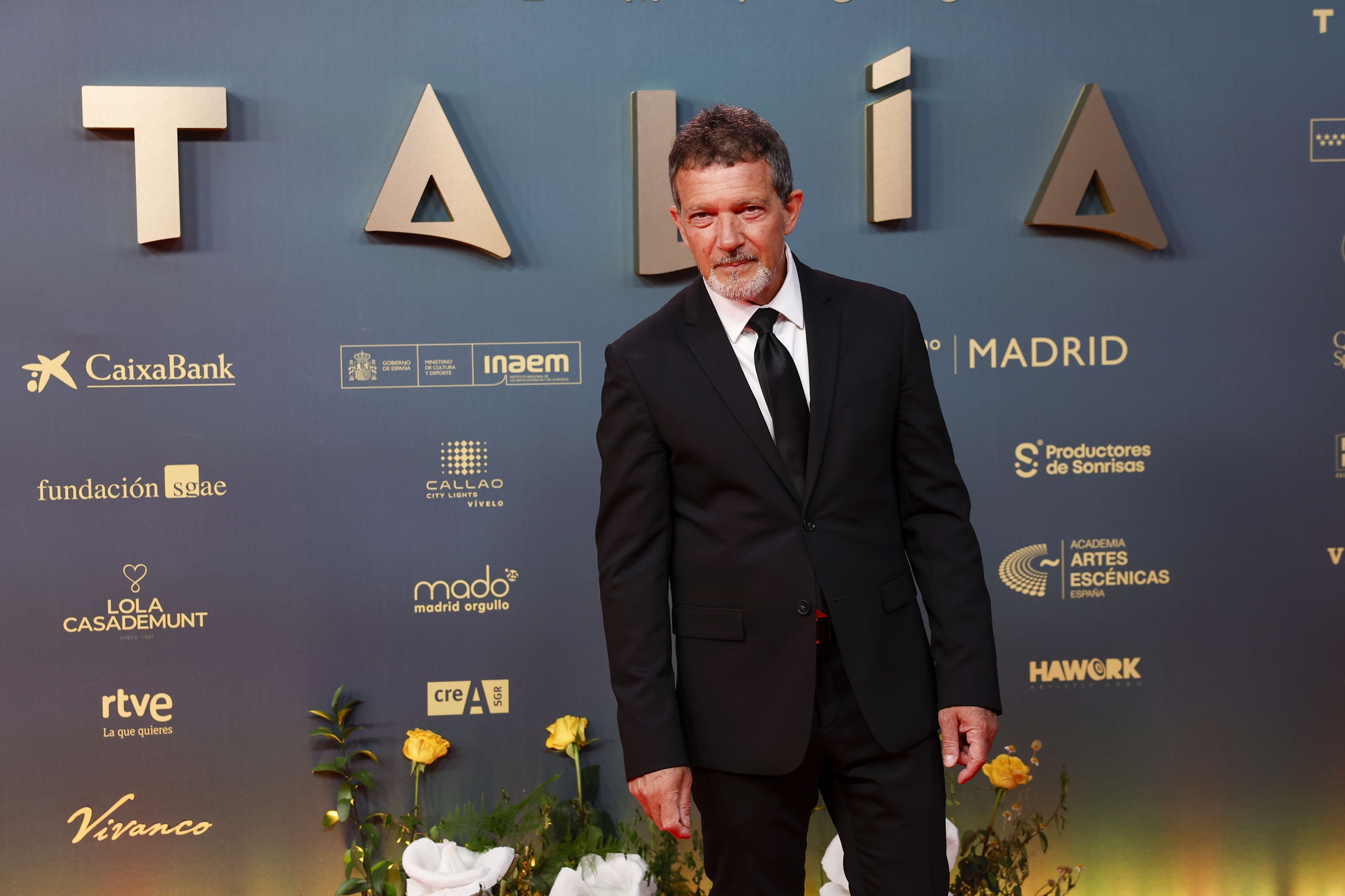 O Antonio Banderas στην τελετή απονομής των Talia Awards στη Μαδρίτη, 12 Μαΐου 2025