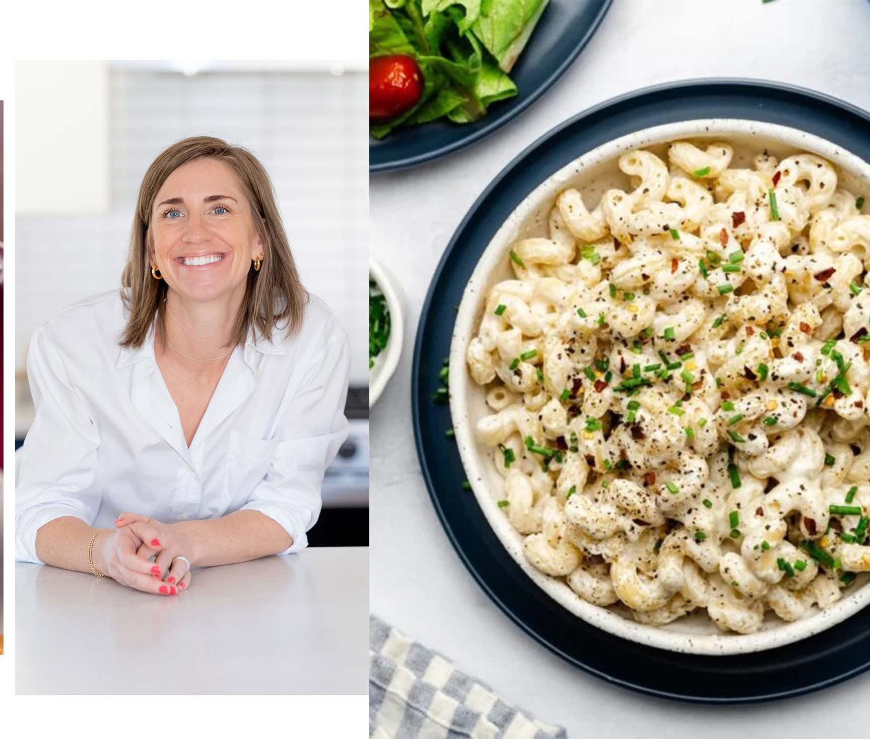 H Emily Dingmann και τα μακαρόνια με τυρί μπουρσέν.