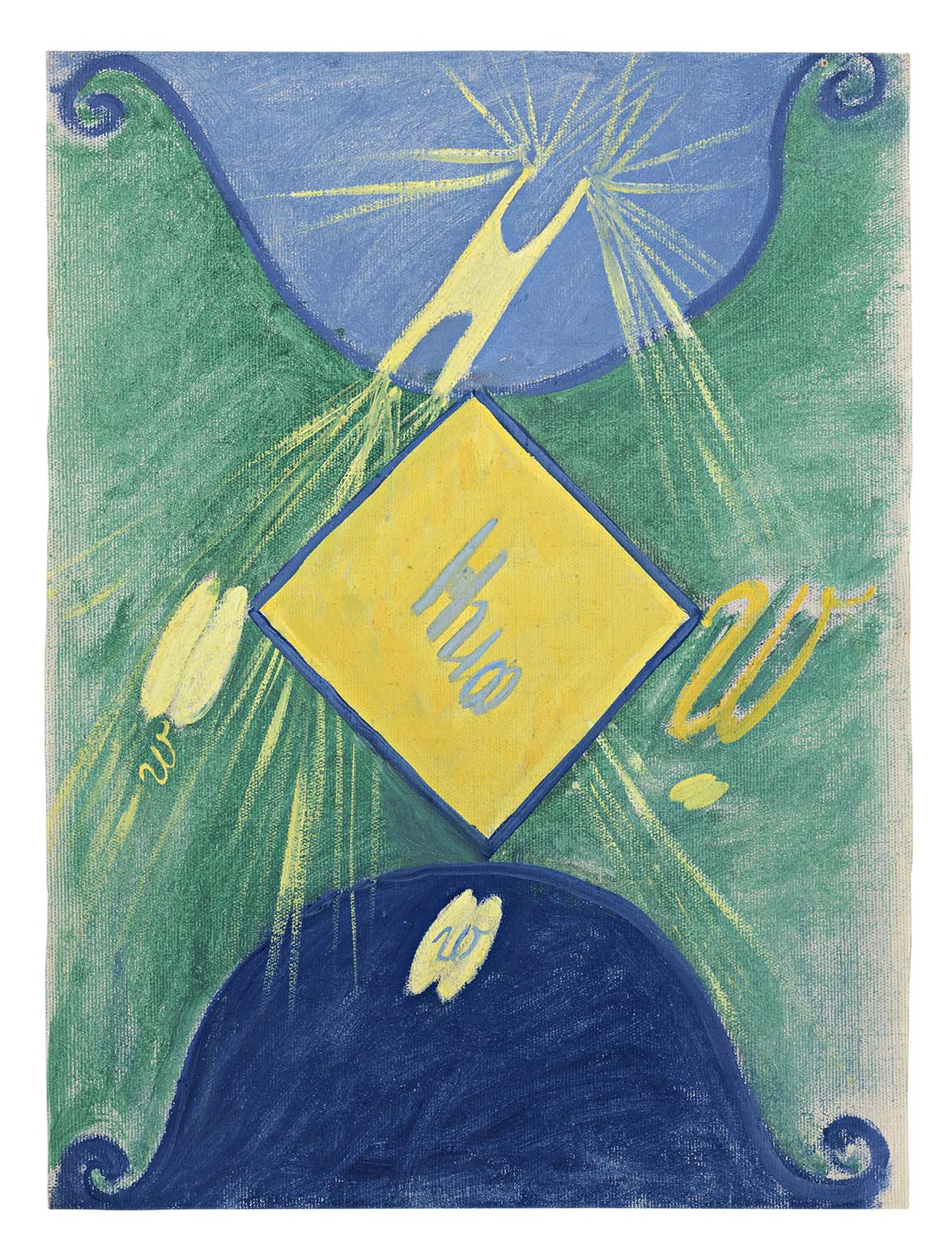 Hilma af Klint - Primordial Chaos, The WU/Rose Series, Group 1, 1906-1907 - Oil on canvas 53 x 37 cm
HaK006 - By courtesy of the Hilma af Klint Foundation - Photo: The Moderna Museet, Stockholm, Sweden