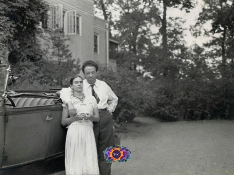 H Φρίντα Κάλο και ο σύζυγός της Ντιέγκο Ροντρίγκο.