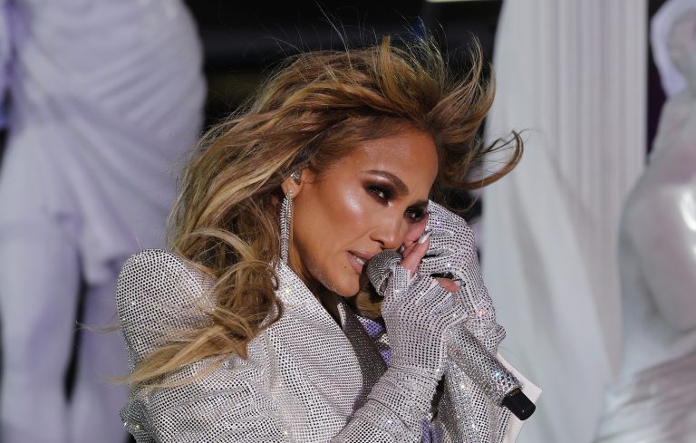 Η Jennifer Lopez στην Times Square την Παραμονή της Πρωτοχρονιάς στη Νέα Υόρκη, 31 Δεκεμβρίου 2020