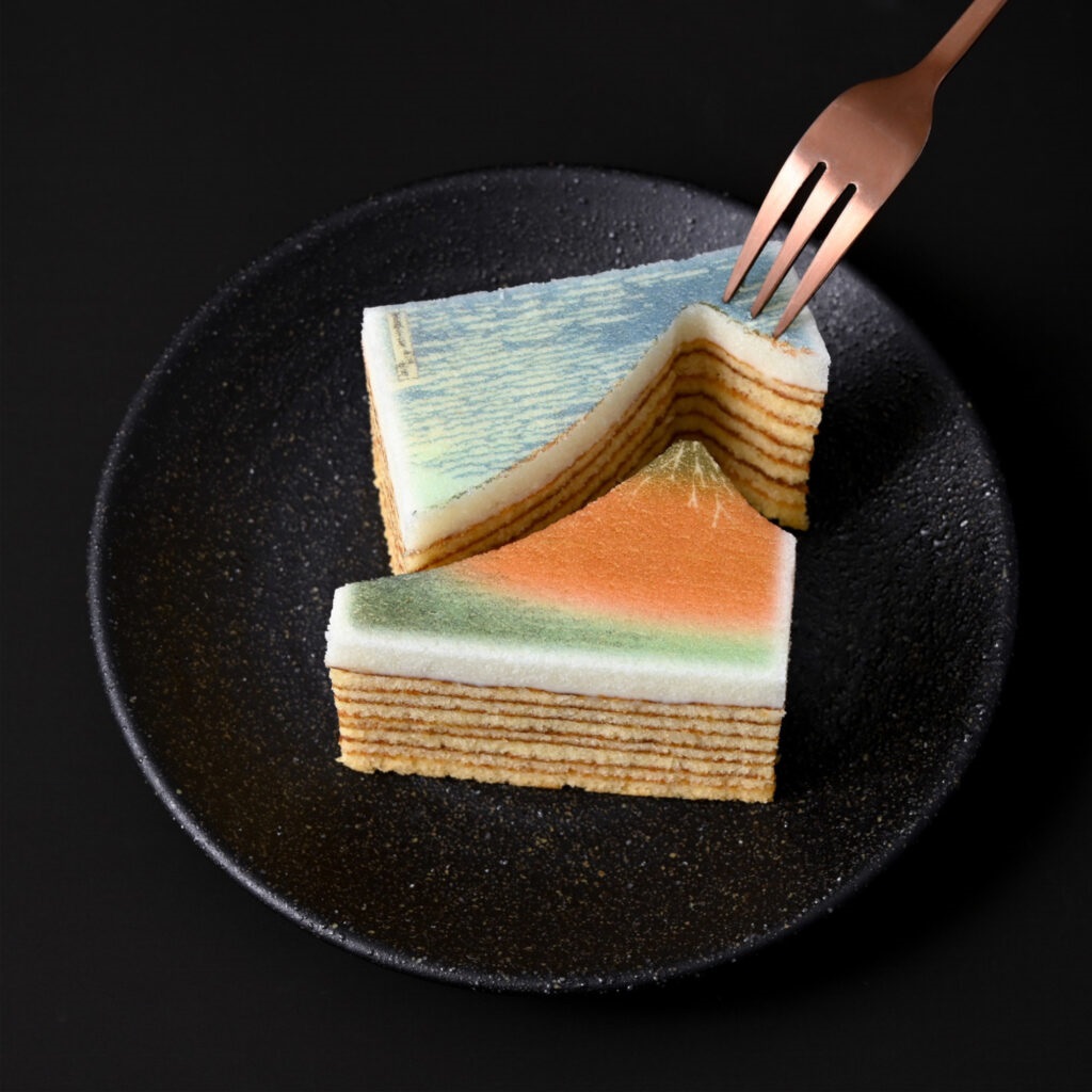 Κέικ σε στρώσεις από το ζαχαροπλαστείο Κatanukiya στο Τόκυο