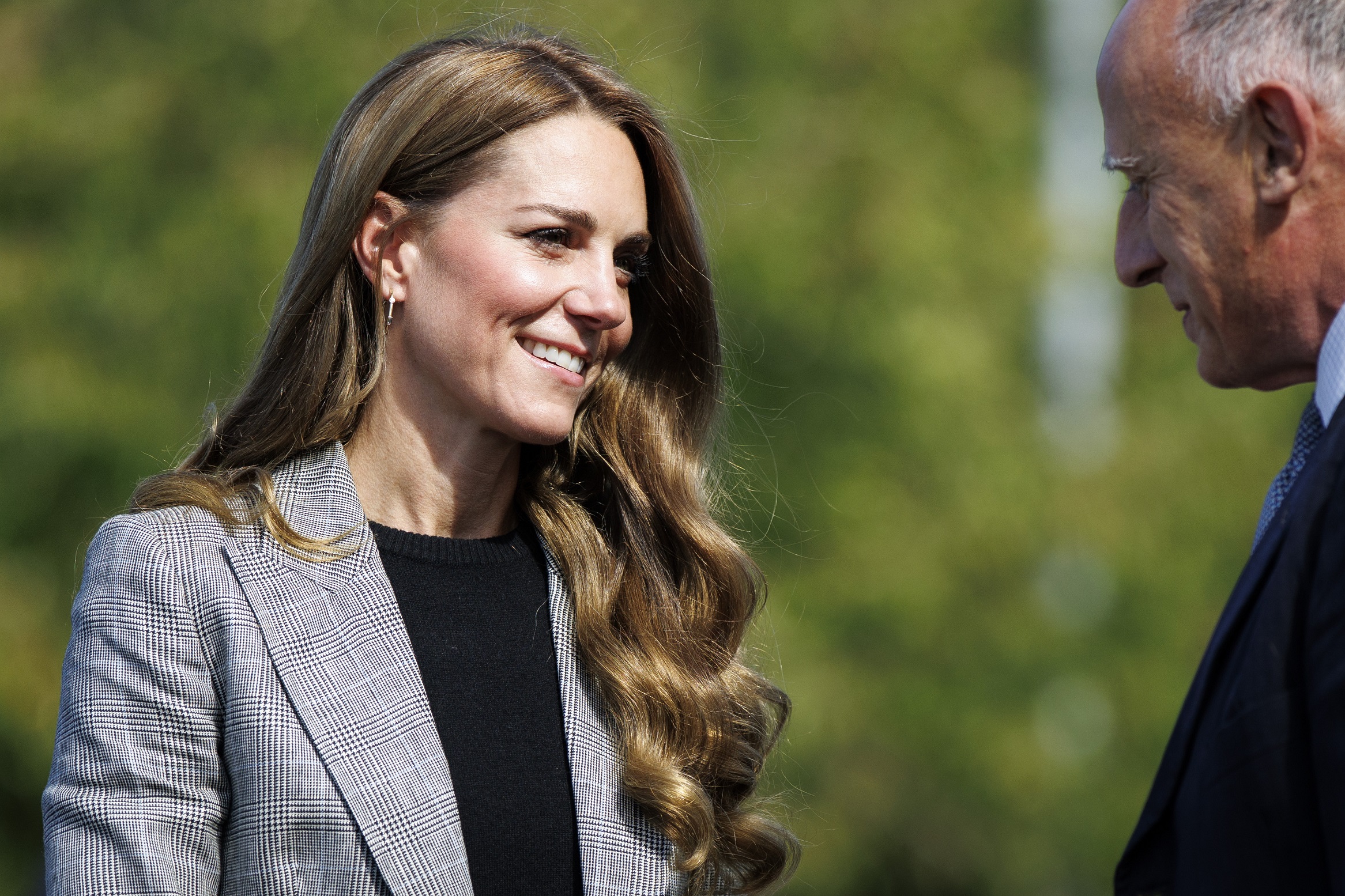H Kate Middleton στο Sudbury Silk Mills κατά την επίσκεψή της στο Σάφολκ, 11 Σεπτεμβρίου 2025