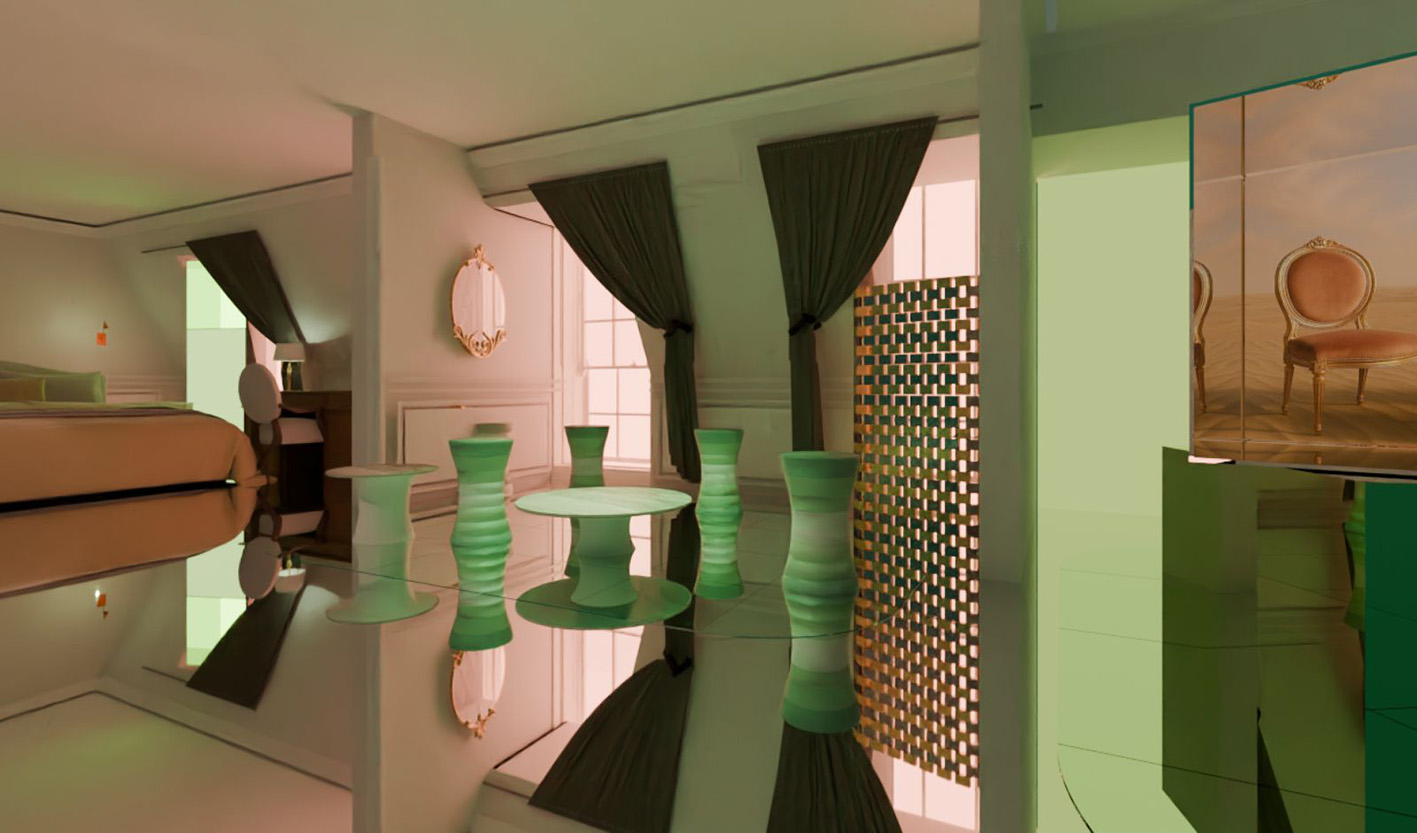 H Σουίτα 1835 στο ξενοδοχείο Le Meurice στο Παρίσι