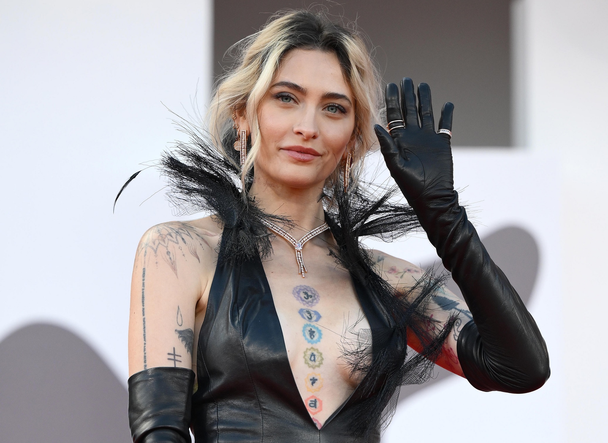 H Paris Jackson στην προβολή του "Frankenstein" στο πλαίσιο του 82ου Φεστιβάλ Βενετίας, 30 Αυγούστου 2025