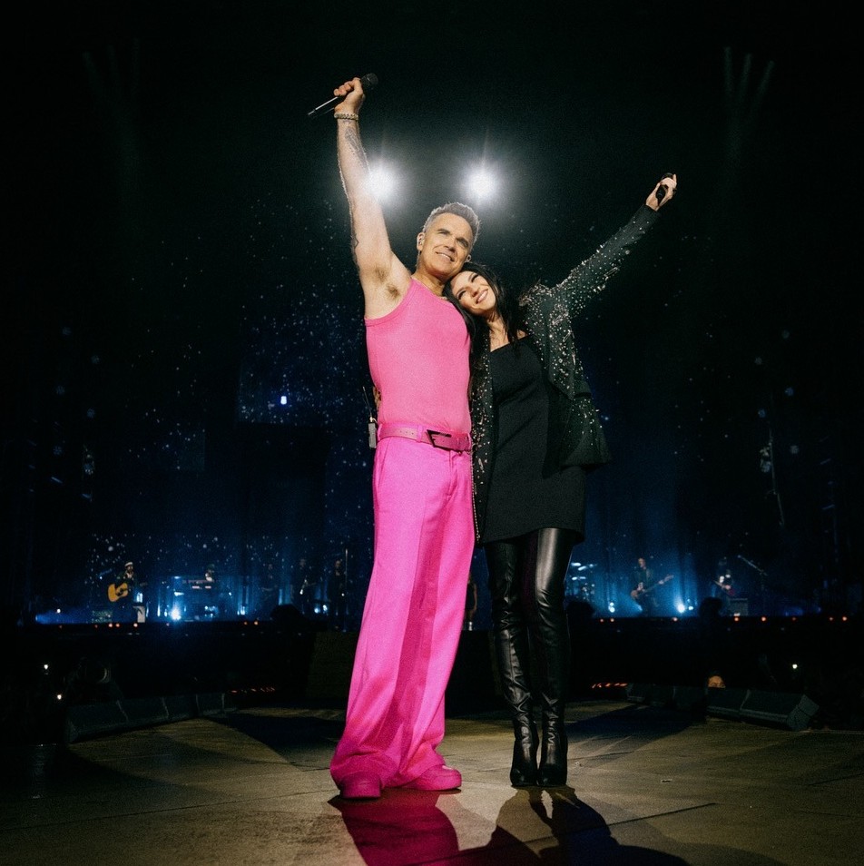 Ο Robbie Williams στο Καλλιμάρμαρο