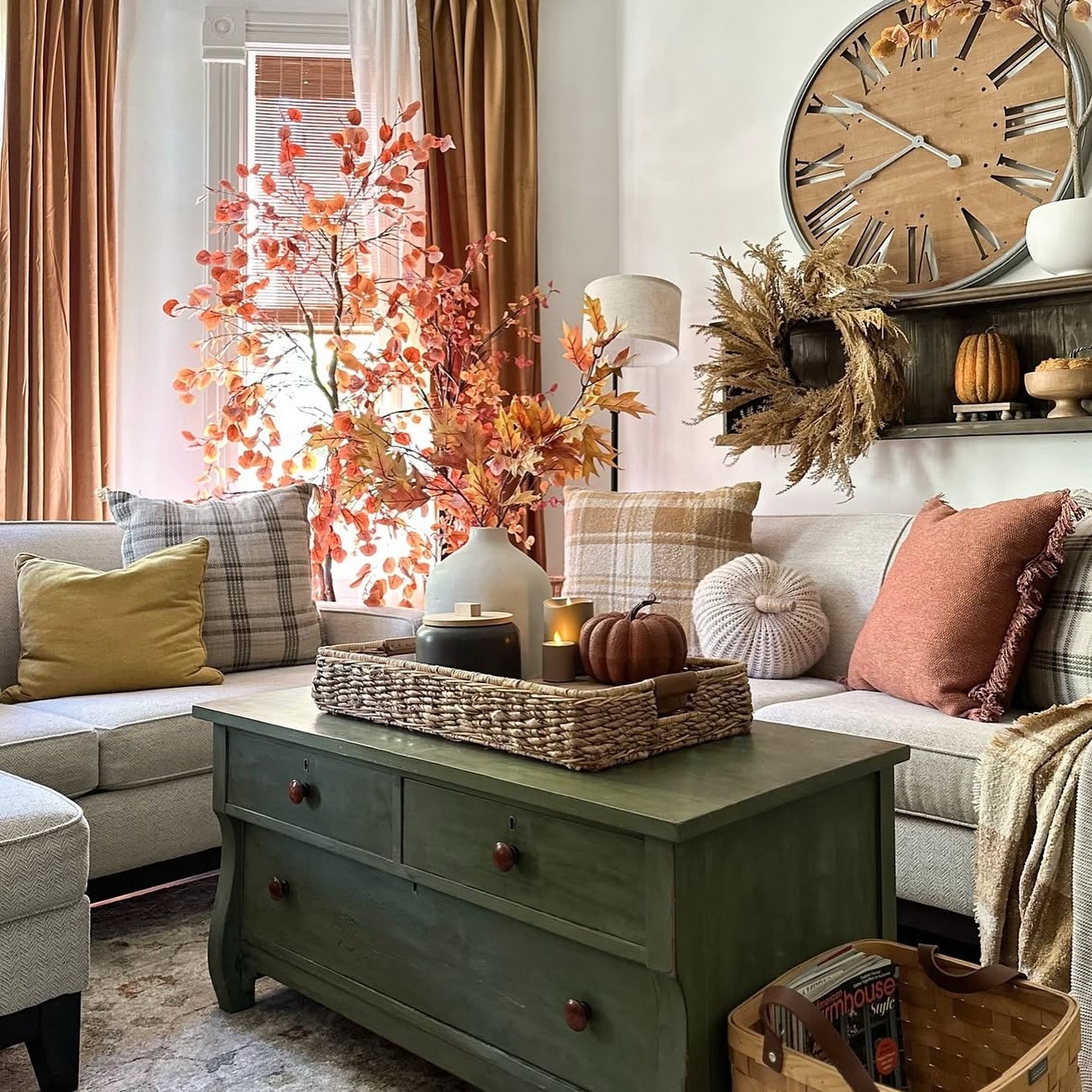 Φθινοπωρινή διακόσμηση στο σπίτι