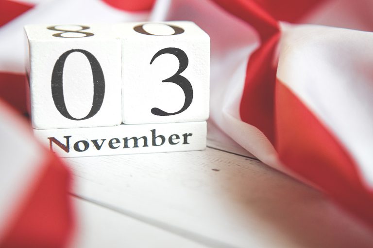 Ημερολόγιο Νοέμβριος 3
