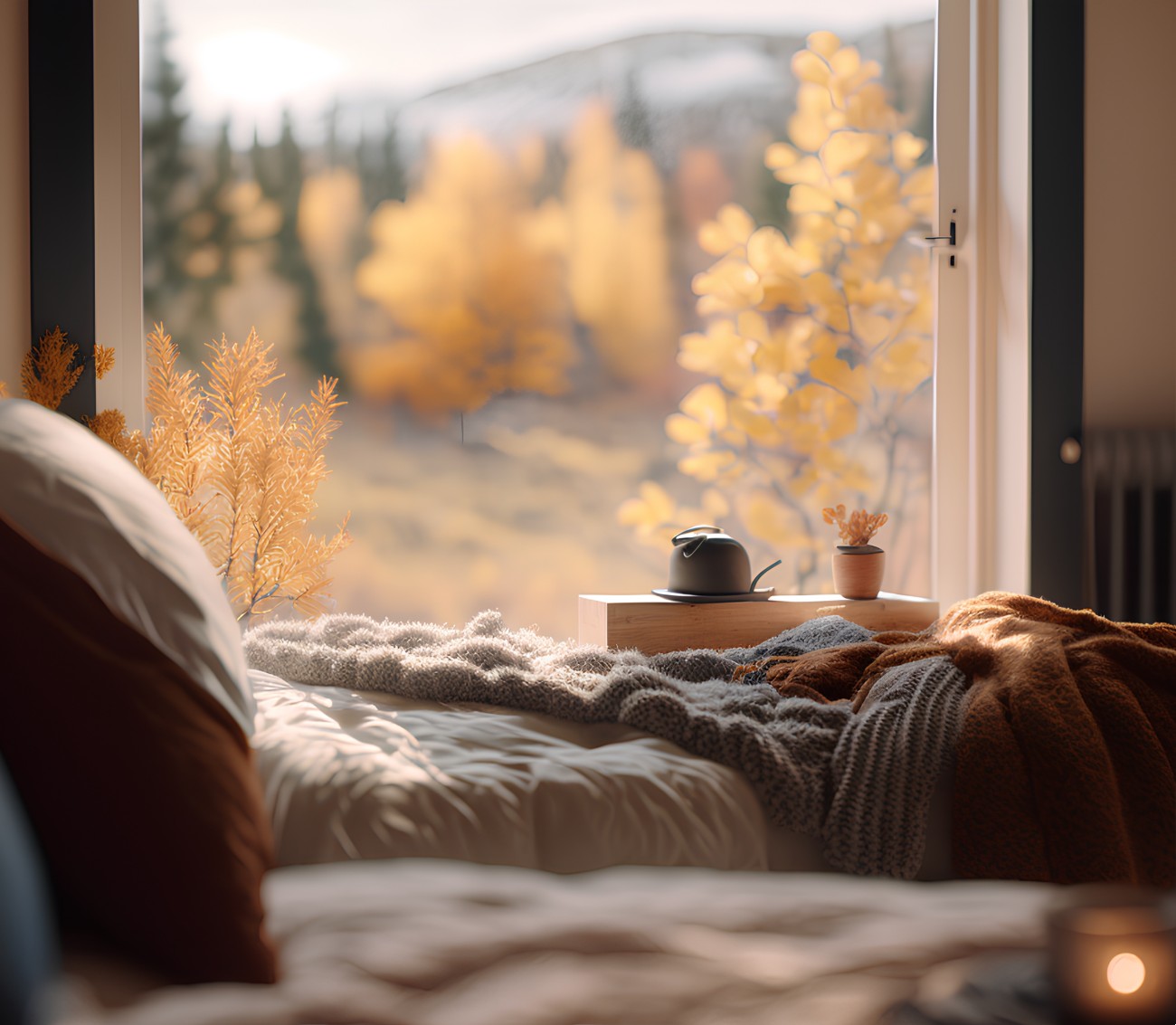 Ζεστασιά στην κρεβατοκάμαρα