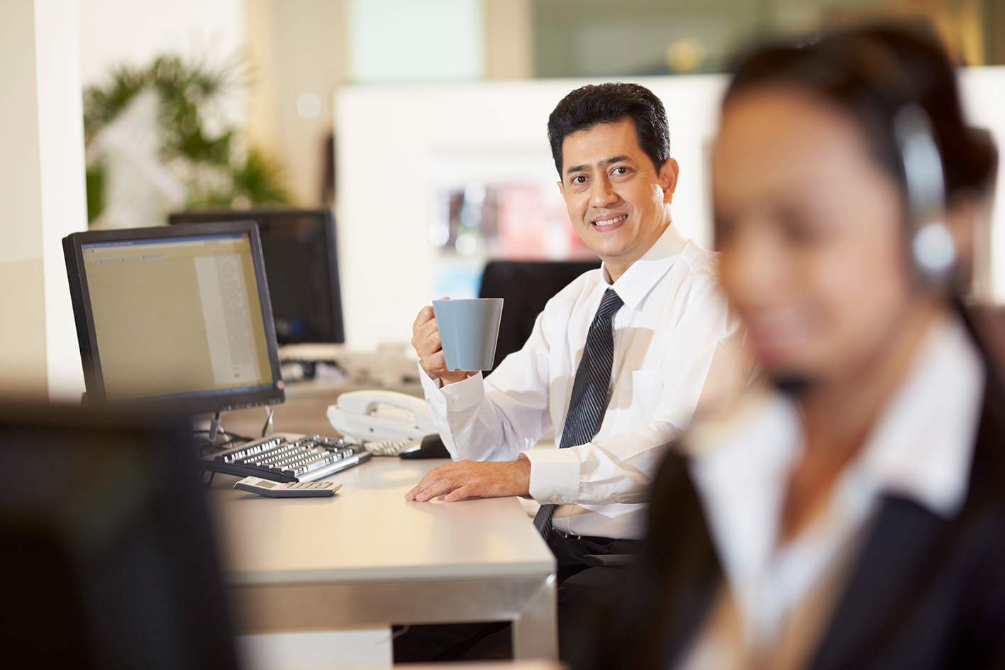 Μεξικανός κάνει διάλειμμα στη δουλειά του.