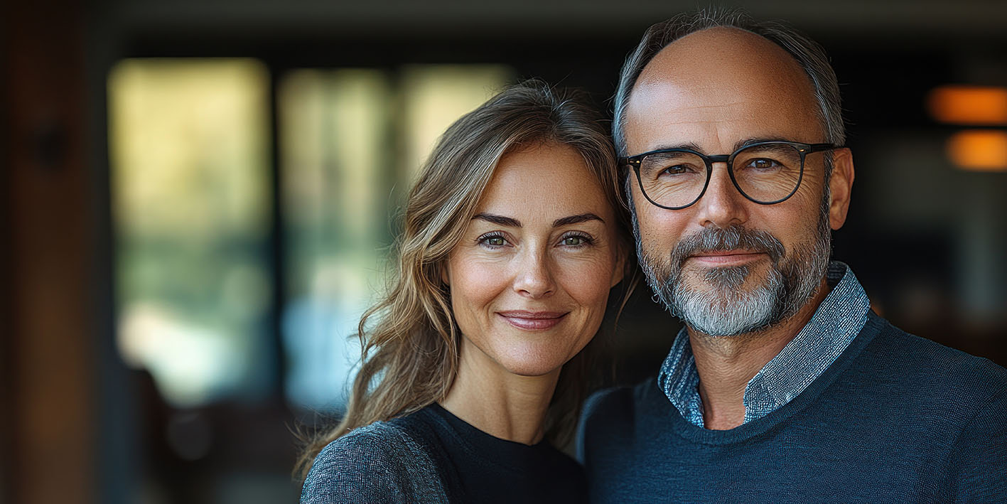 Χαρούμενο ζευγάρι