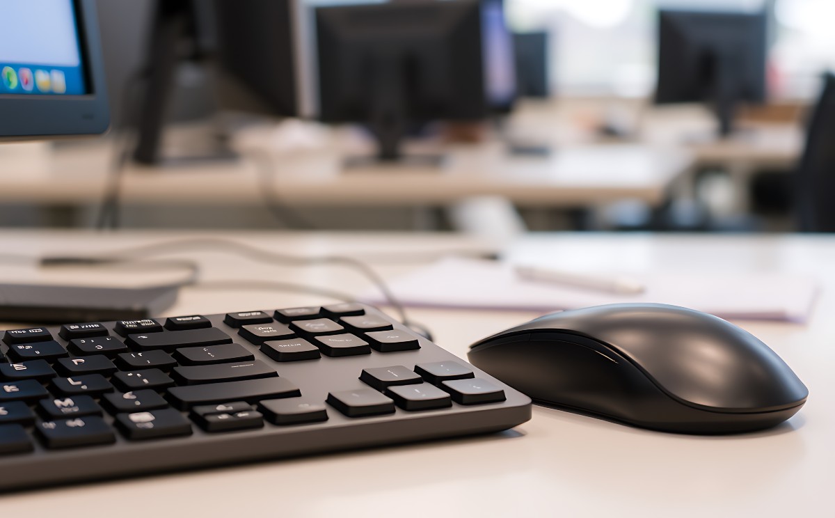 Πληκτρολόγιο και ποντίκι υπολογιστή