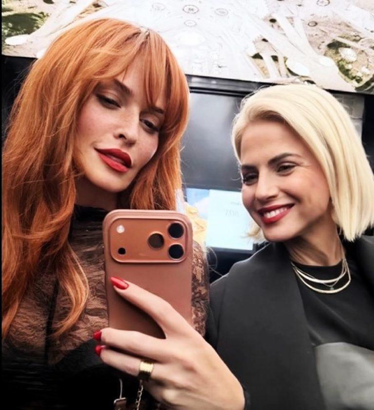 Σίσσυ Χρηστίδου και Χριστίνα κοντοβά στη Βαρκελώνη