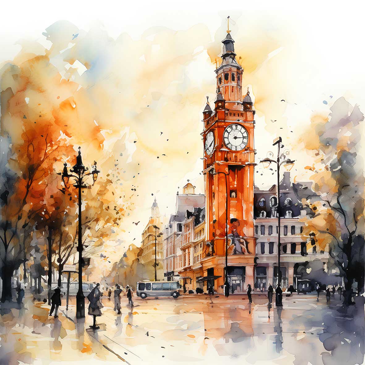 Λονδίνο σε σκίτσο