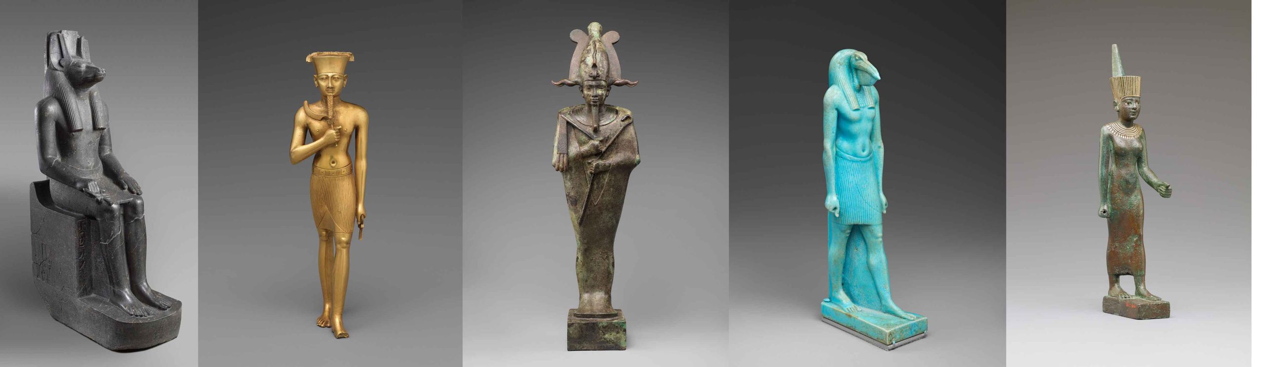 Εκθέματα από την έκθεση Divine Egypt στο The Met