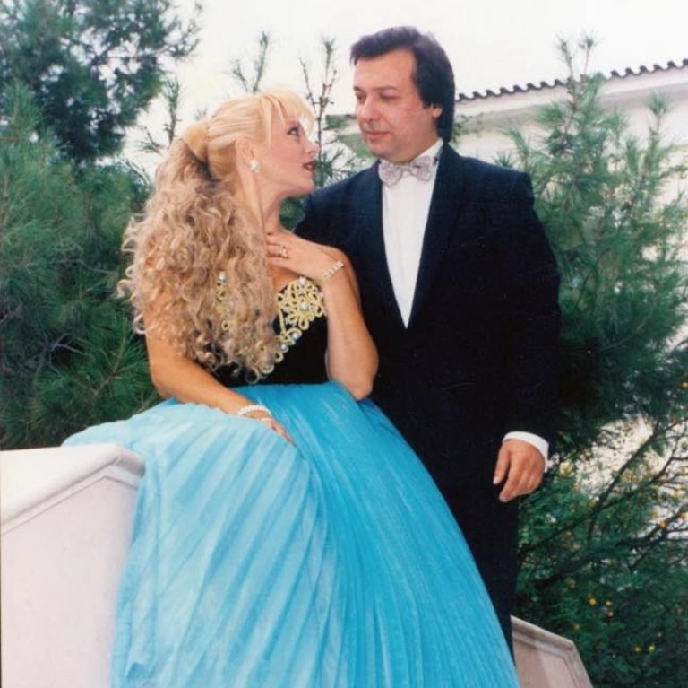 Ο συνθέτης Γιώργος Νιάρχος και η σοπράνο Μάρα Θρασυβουλίδου