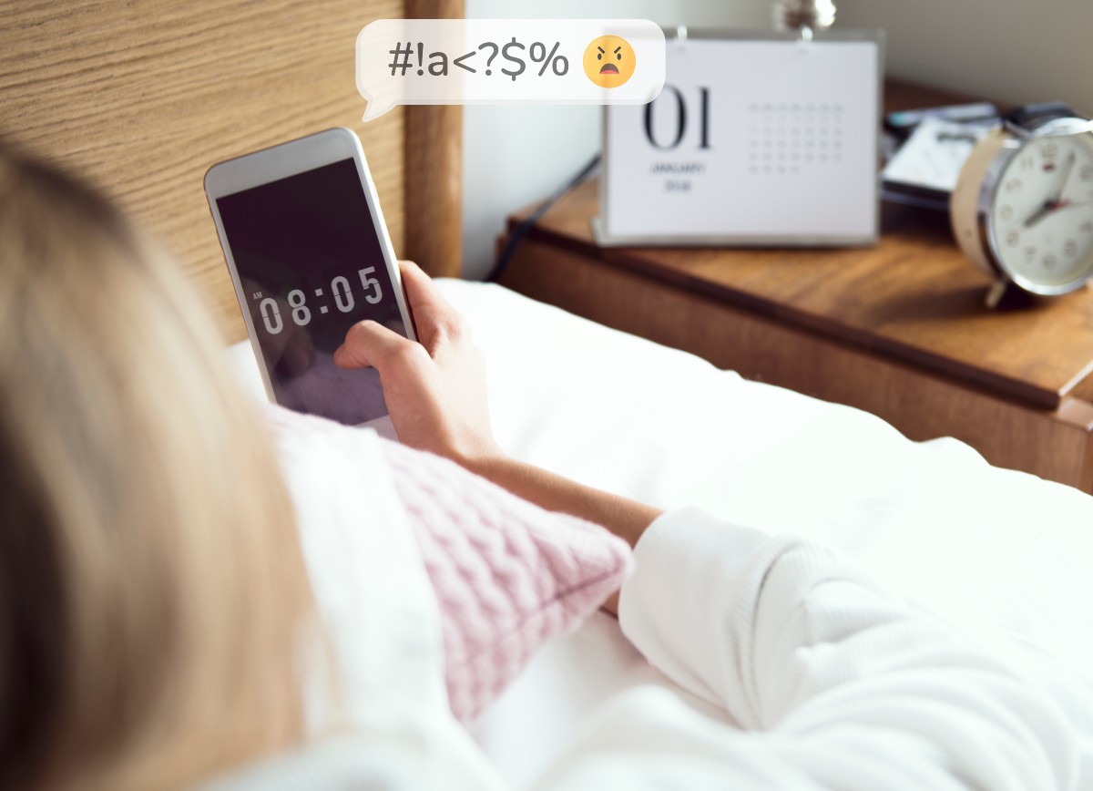 Πρωινό ξύπνημα και κινητό