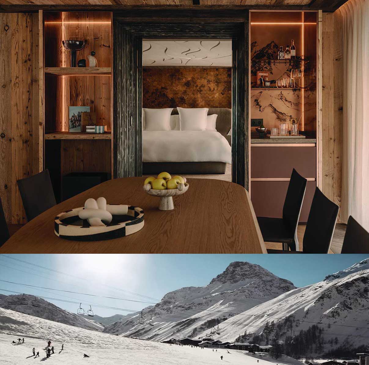 Σουίτα στο ξενοδοχείο Rosewood Courchevel Le Jardin Alpin