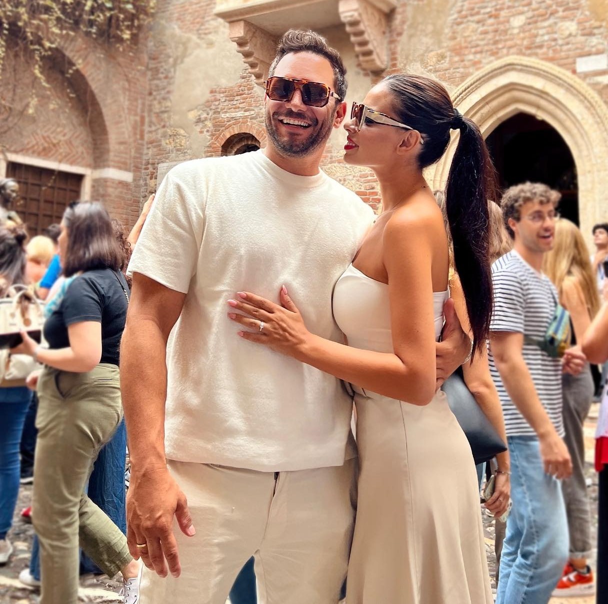 Ευθύμης Ζησάκης και η σύζυγός του Χρύσα Παπαλελούδη