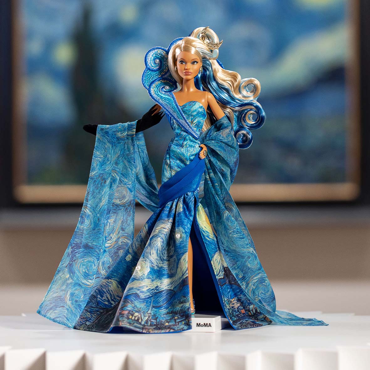 Barbie x MoMA Vincent van Gogh Doll.