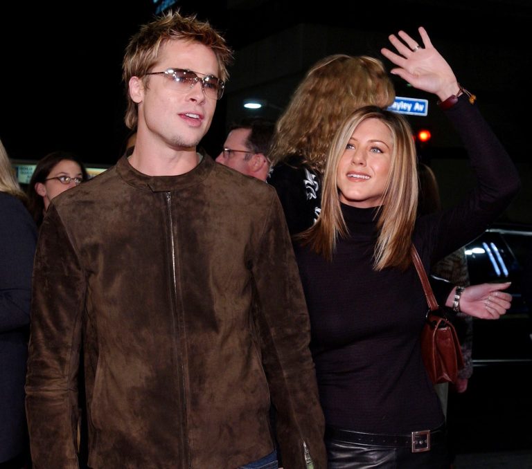O Brad Pitt και η Jennifer Aniston στην πρεμιέρα της ταινίας "Spy Game", 19 Νοεμβρίου 2001