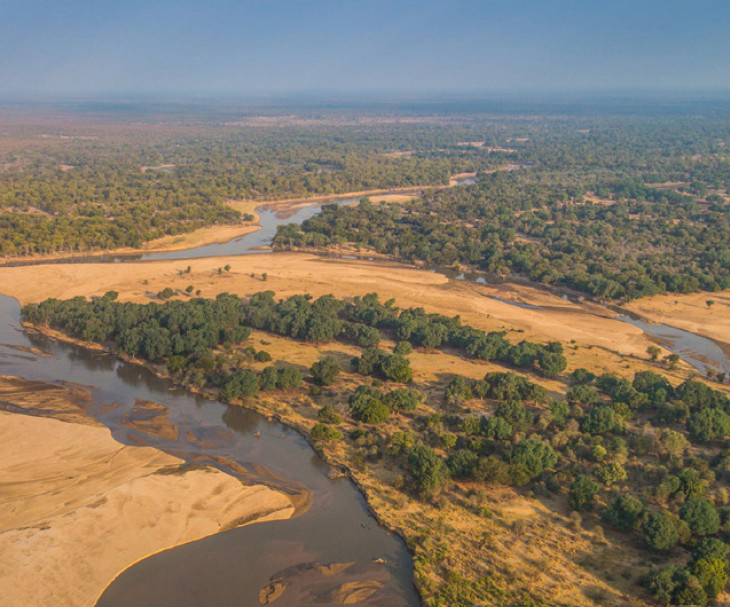 Η τοποθεσία και η θέα του Carmines River Lodge