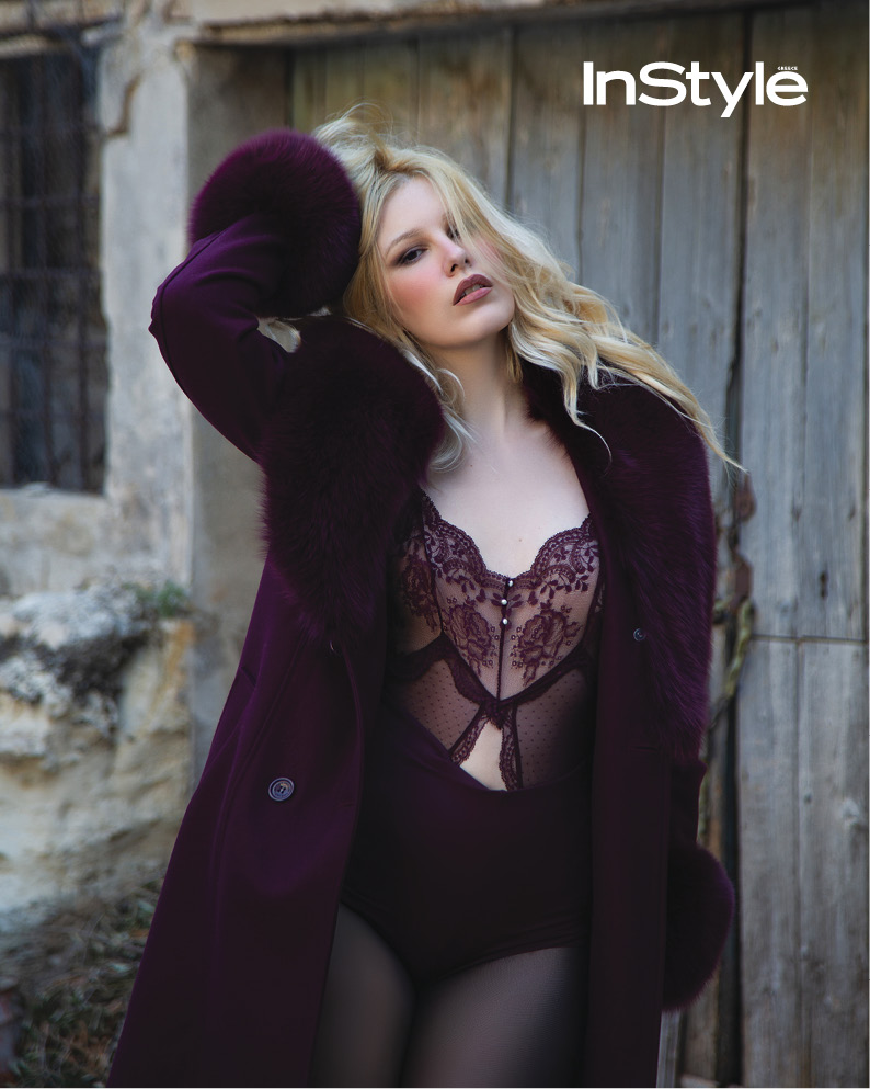 μοντέλο με εσώρουχα