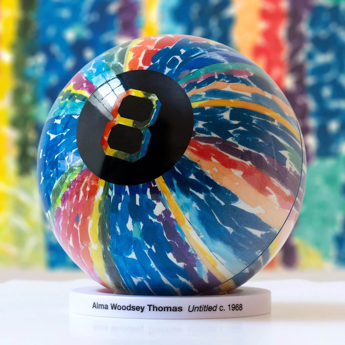 Magic 8 Ball x MoMA Alma Woodsey Thomas.