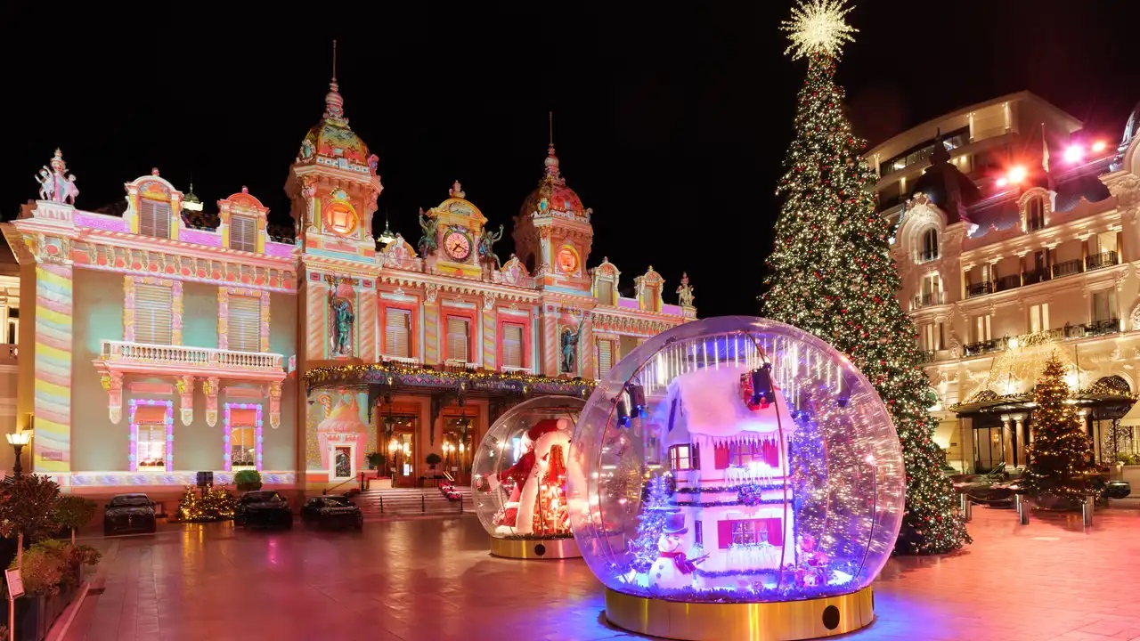 Monte Carlo Christmas Village -Place du Casino