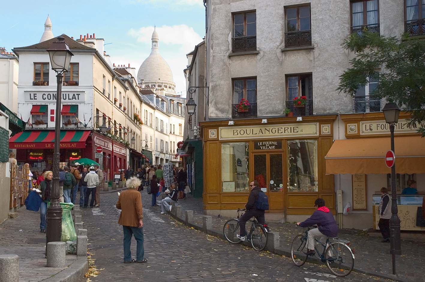 H Μονμάρτη στο Παρίσι. 