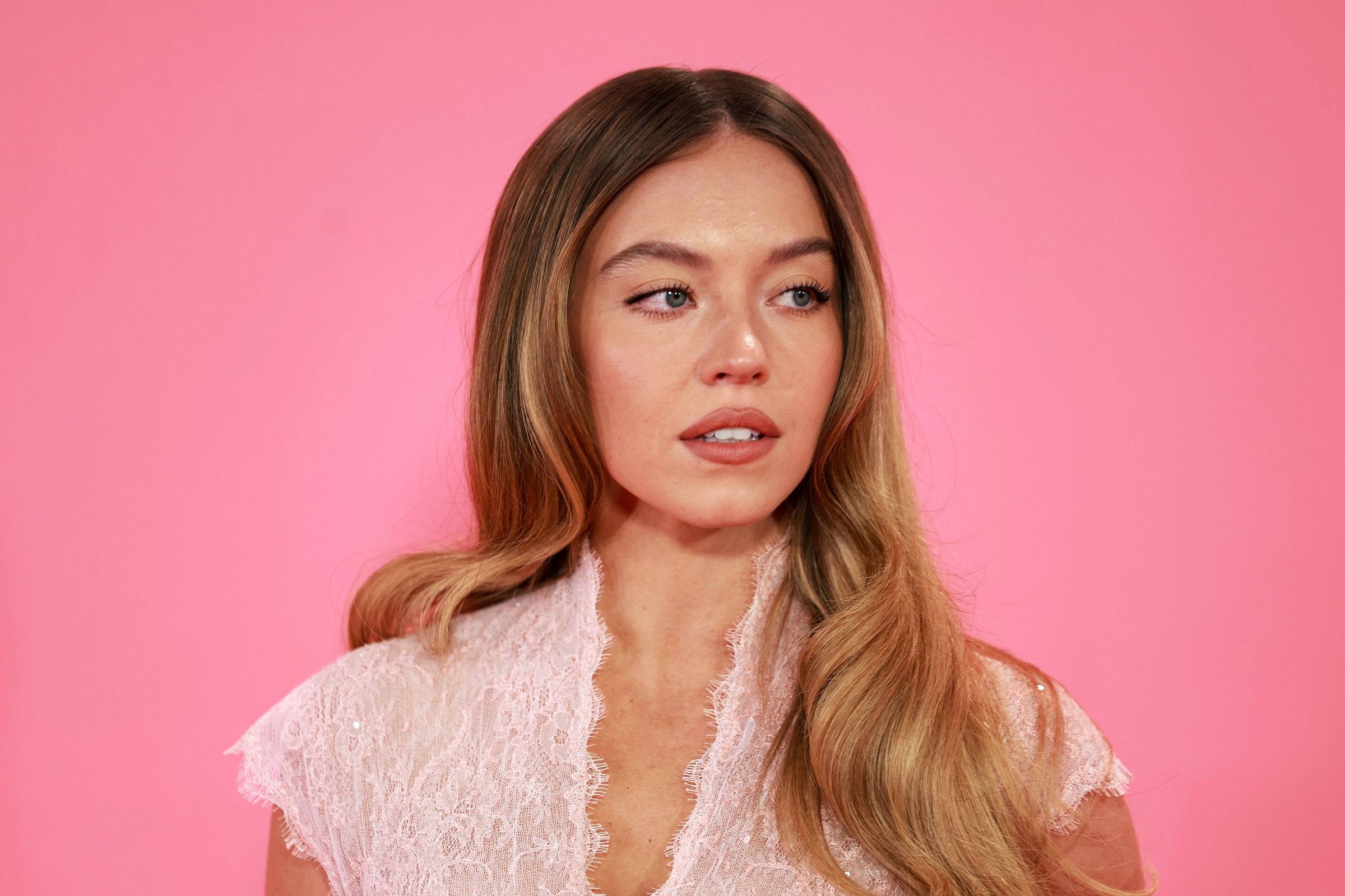 Η Sydney Sweeney στο γκαλά προβολής του "Christy" στο BFI London Film Festival, στις 17 Οκτωβρίου 2025